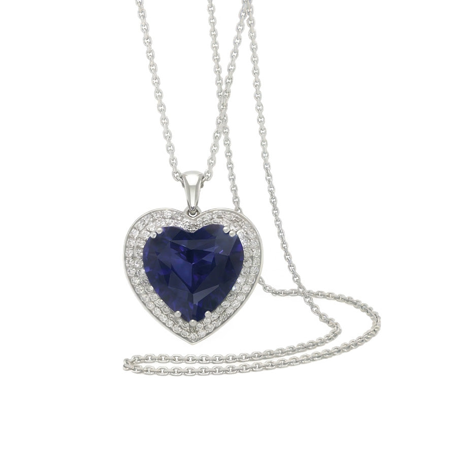 echter round diamant 6.50Karat anhänger Detailansicht