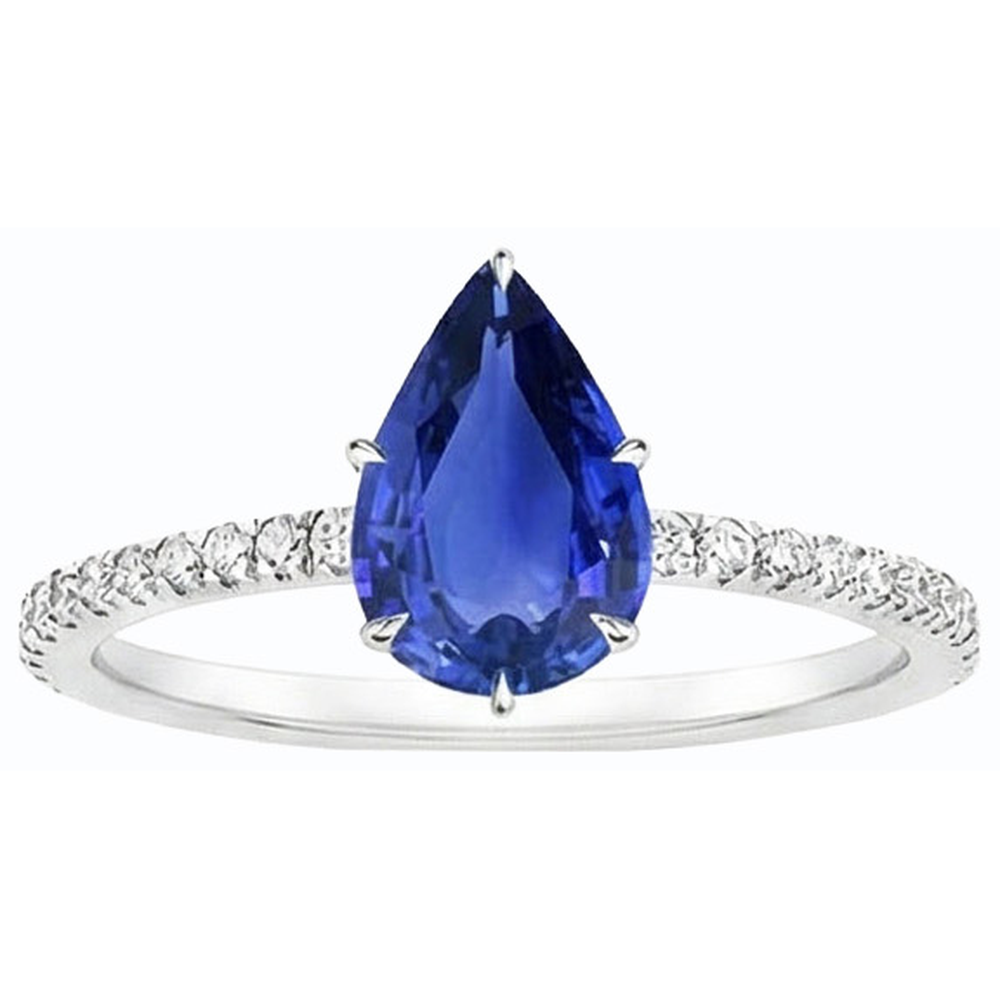 echter marquise diamant 4.50Karat ring auf Weiß