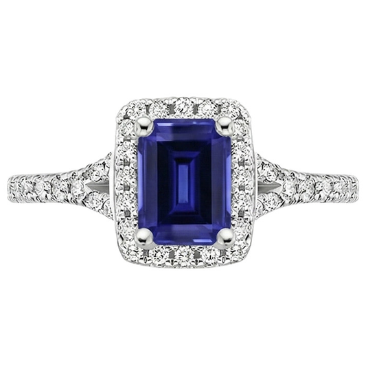 echter round diamant 3Karat ring Seitenansicht