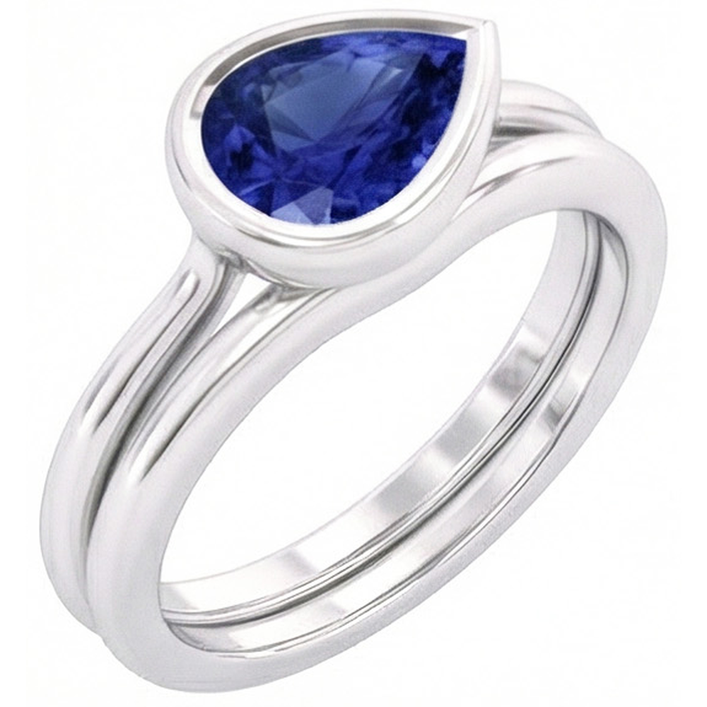 Handgemachter Edelstein-Ring 1,50 Karat – Hauptansicht