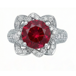 Echter Rubin Ring 2.51 Karat