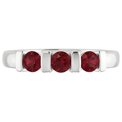 Echter Rubin Ring 0.90 Karat