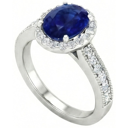 Echter Diamant Ring 4 Karat