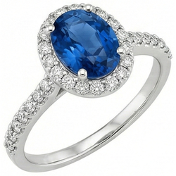 Echter Saphir Ring 2.15 Karat