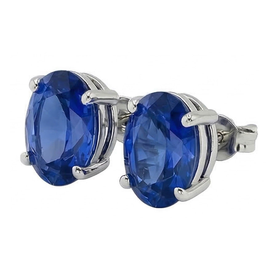 echter oval diamant 14Karat ohrring Detailansicht