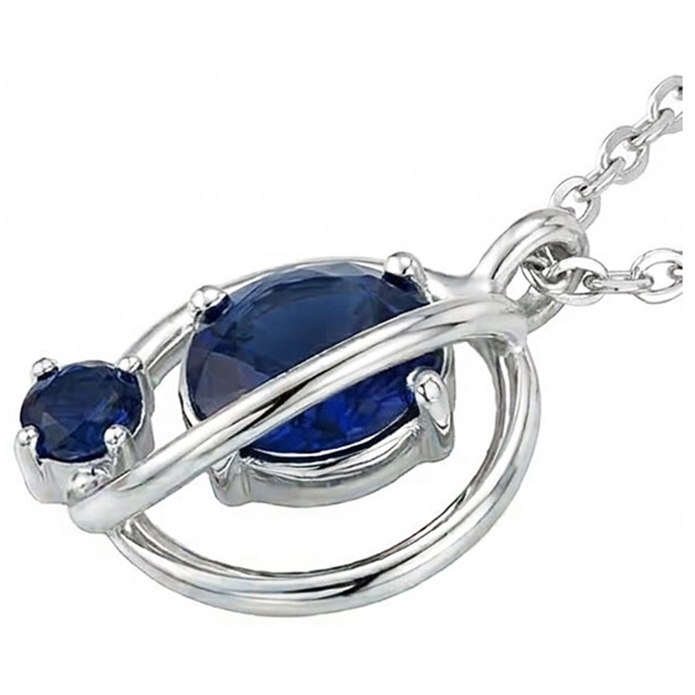 echter round diamant 9.50Karat anhänger Detailansicht