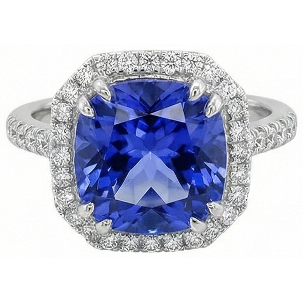 echter round diamant 8Karat ring Seitenansicht