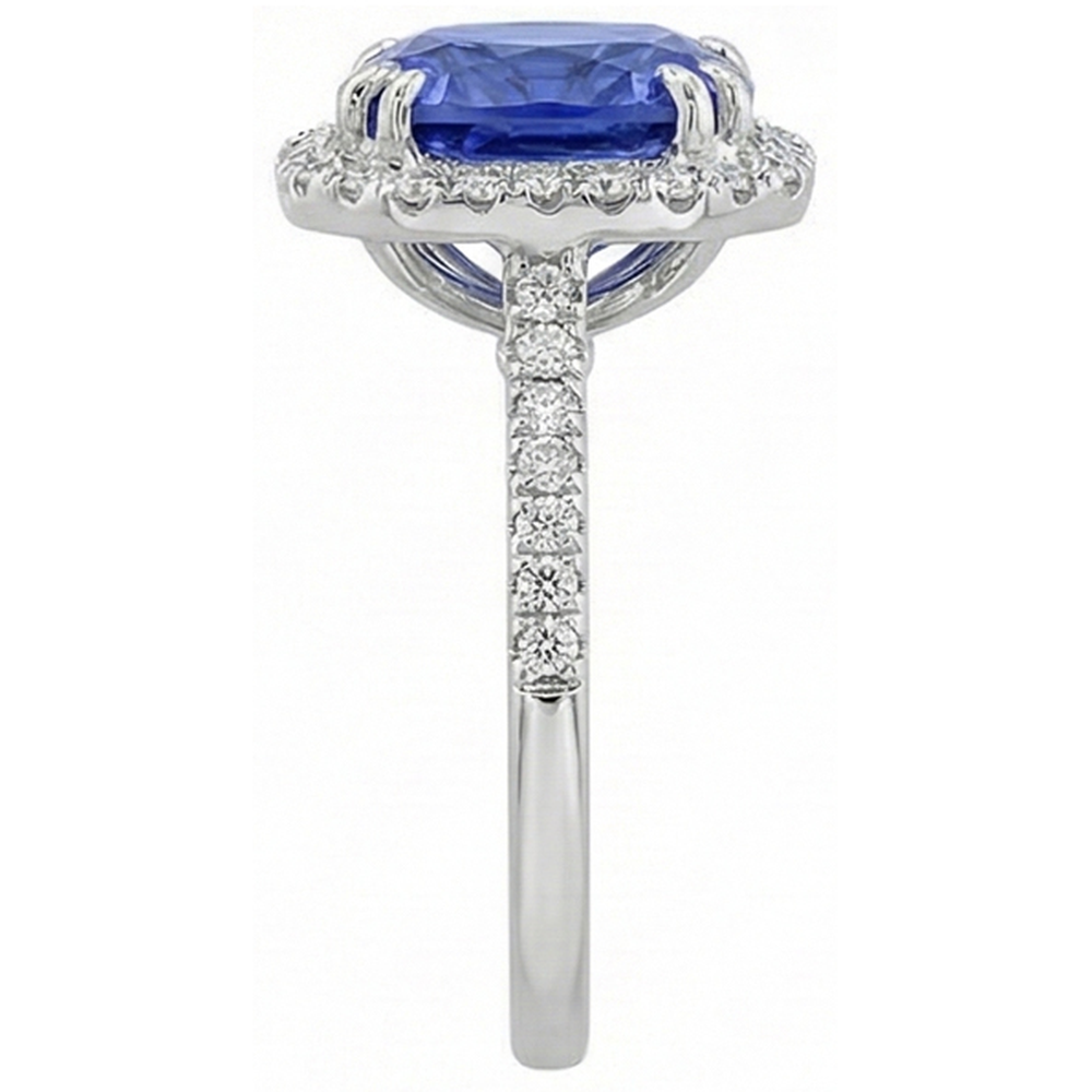 echter round diamant 8Karat ring Band Detail