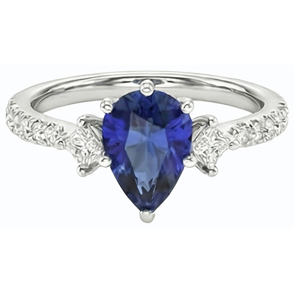 echter marquise diamant 2.50Karat ring Detailansicht
