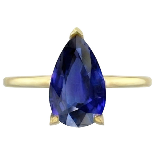 echter round diamant 3.50Karat ring Detailansicht