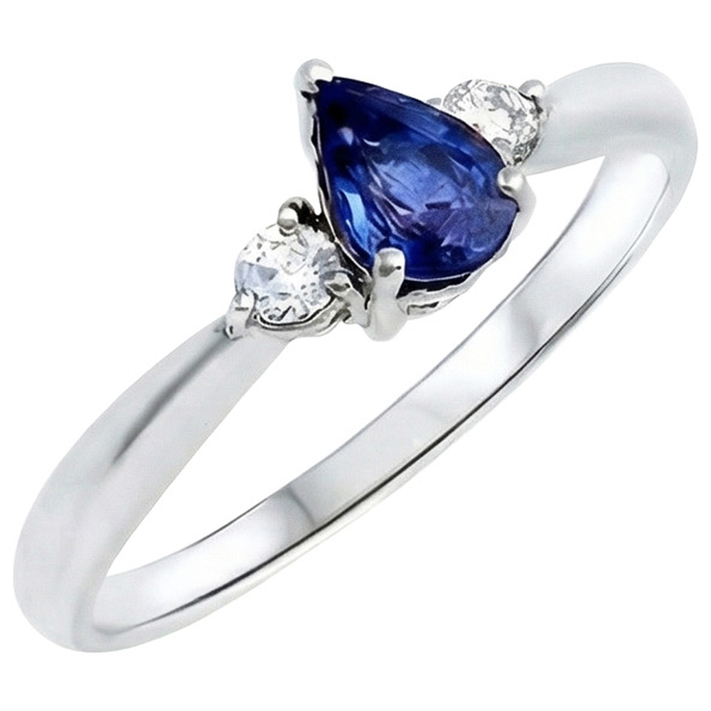 echter round diamant 1.50Karat ring Draufsicht