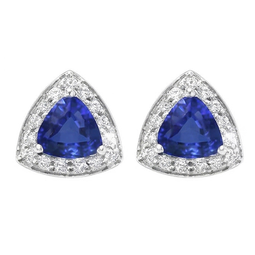 echter round diamant 6.60Karat ohrring Seitenansicht