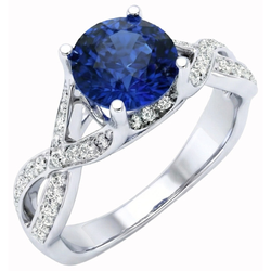 Echter Diamant Ring 3 Karat