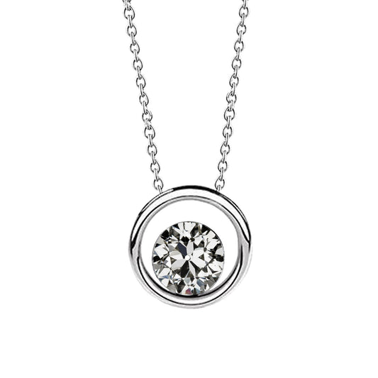 Luxuriöser Edler Diamant Hänge-Anhänger 1,50 Karat – Hauptansicht