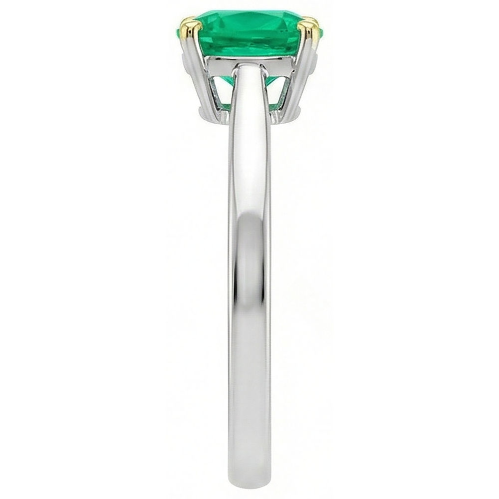 Luxuriöser Schmuckstein-Ring 2,50 Karat – Rückansicht
