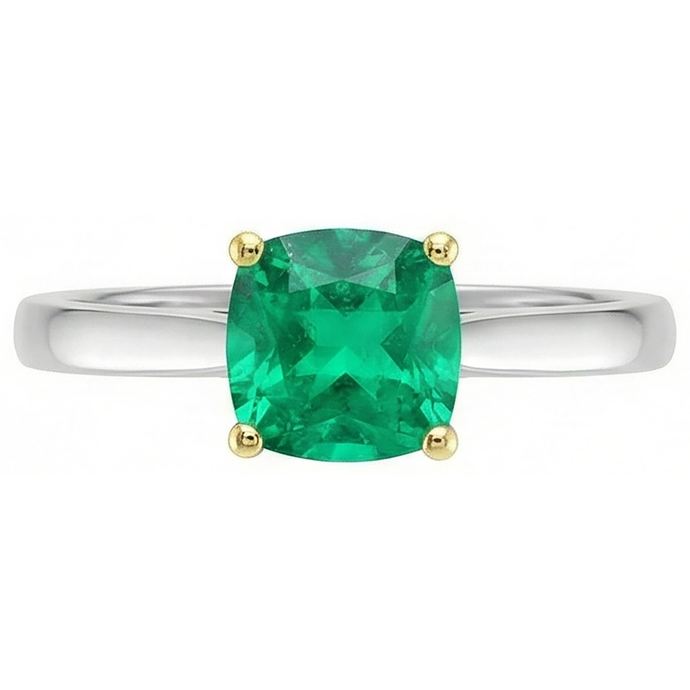 Luxuriöser Schmuckstein-Ring 2,50 Karat – Frontansicht
