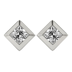 Edler Diamant Ohrstecker 1,50 Karat G/VS1 – 14K Weißgold