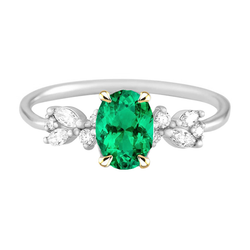 Kolumbianischer Smaragd Edelstein-Ring – GIA-Zertifiziert 2