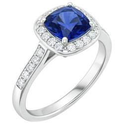 Echter Diamant Ring 3 Karat