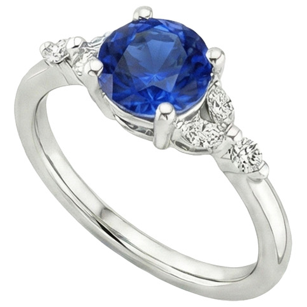 echter marquise diamant 3Karat ring Draufsicht