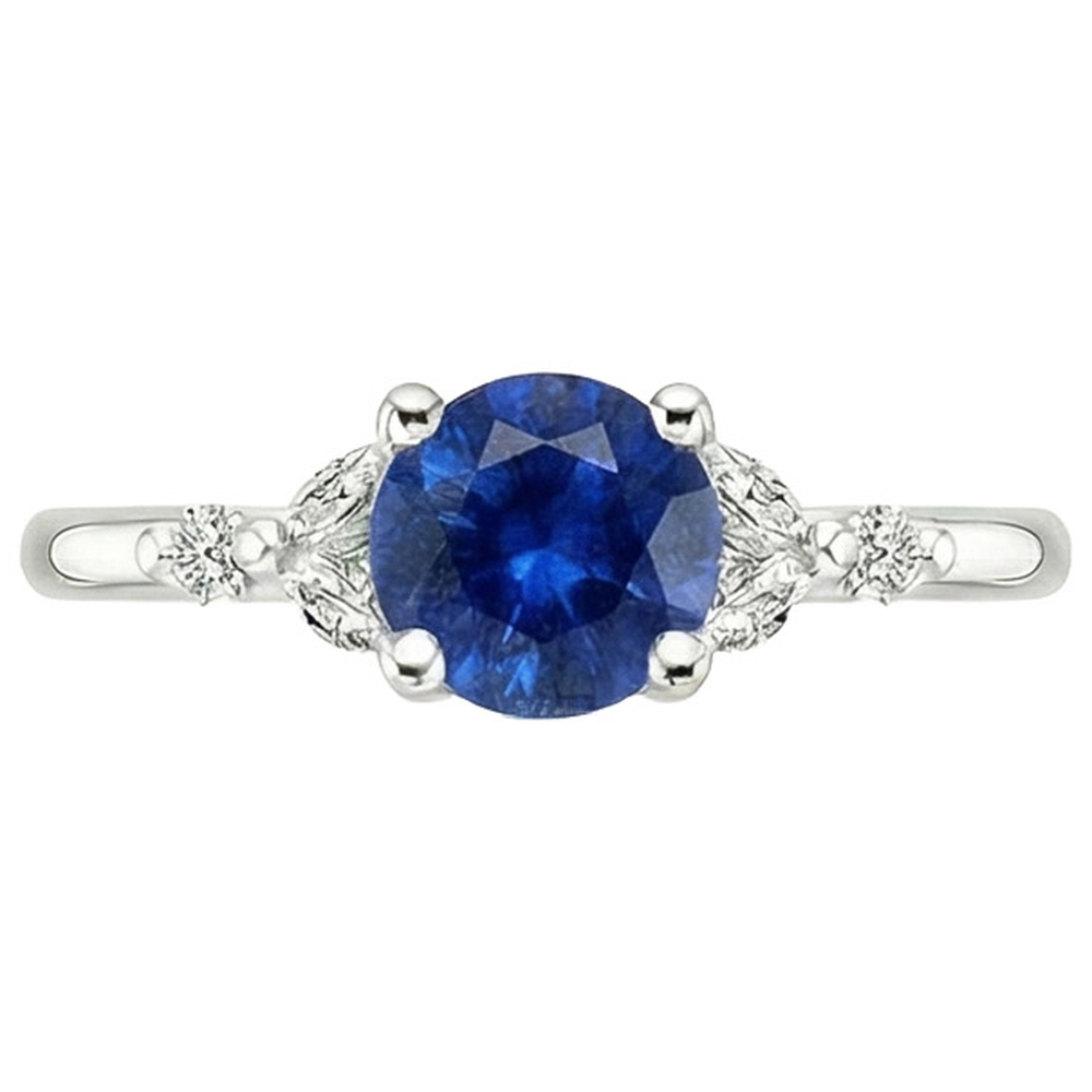echter marquise diamant 3Karat ring Detailansicht