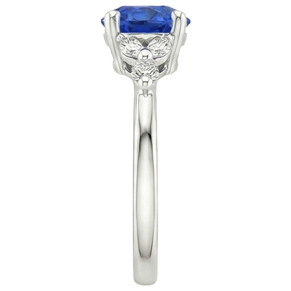 echter marquise diamant 3Karat ring Profilansicht