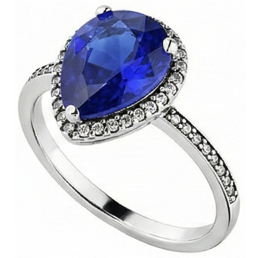 echter marquise diamant 4Karat ring Draufsicht