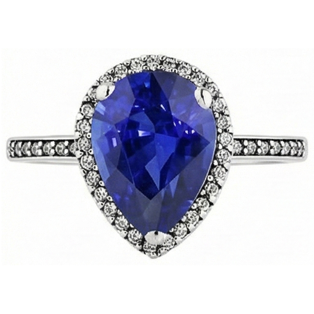 echter marquise diamant 4Karat ring Seitenansicht