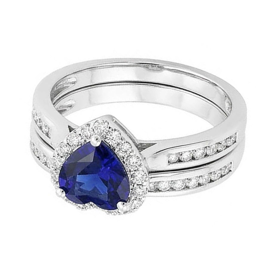 echter round diamant 3.50Karat ring Draufsicht