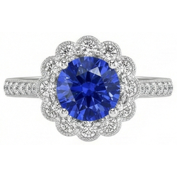 Echter Diamant Ring 3 Karat