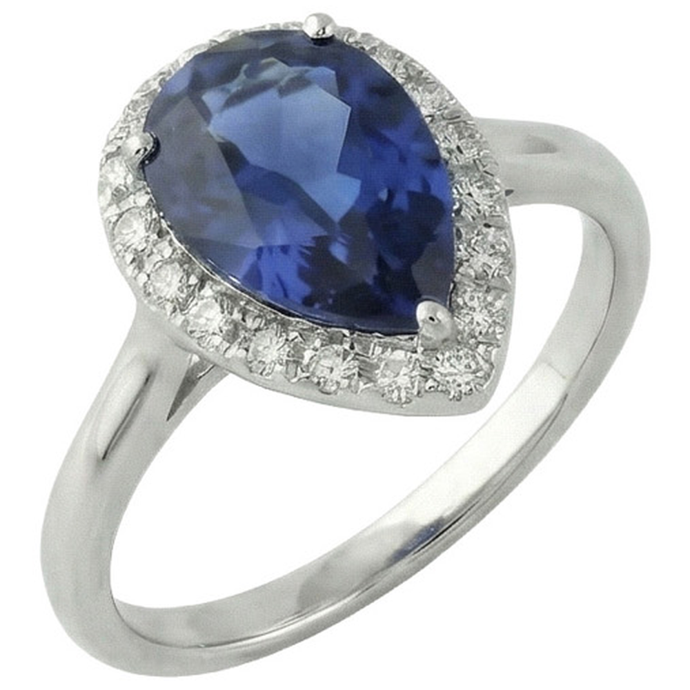 echter round diamant 2.50Karat ring Detailansicht