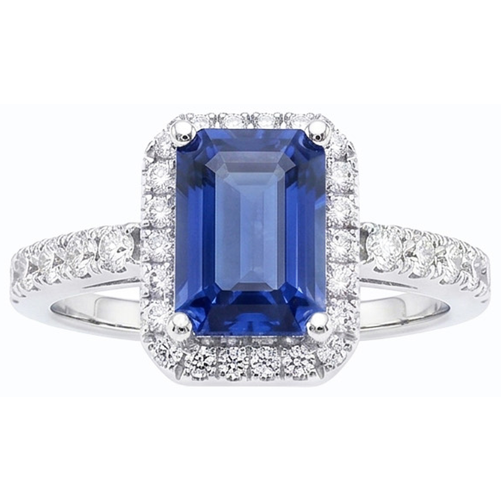 echter round diamant 4Karat ring Seitenansicht