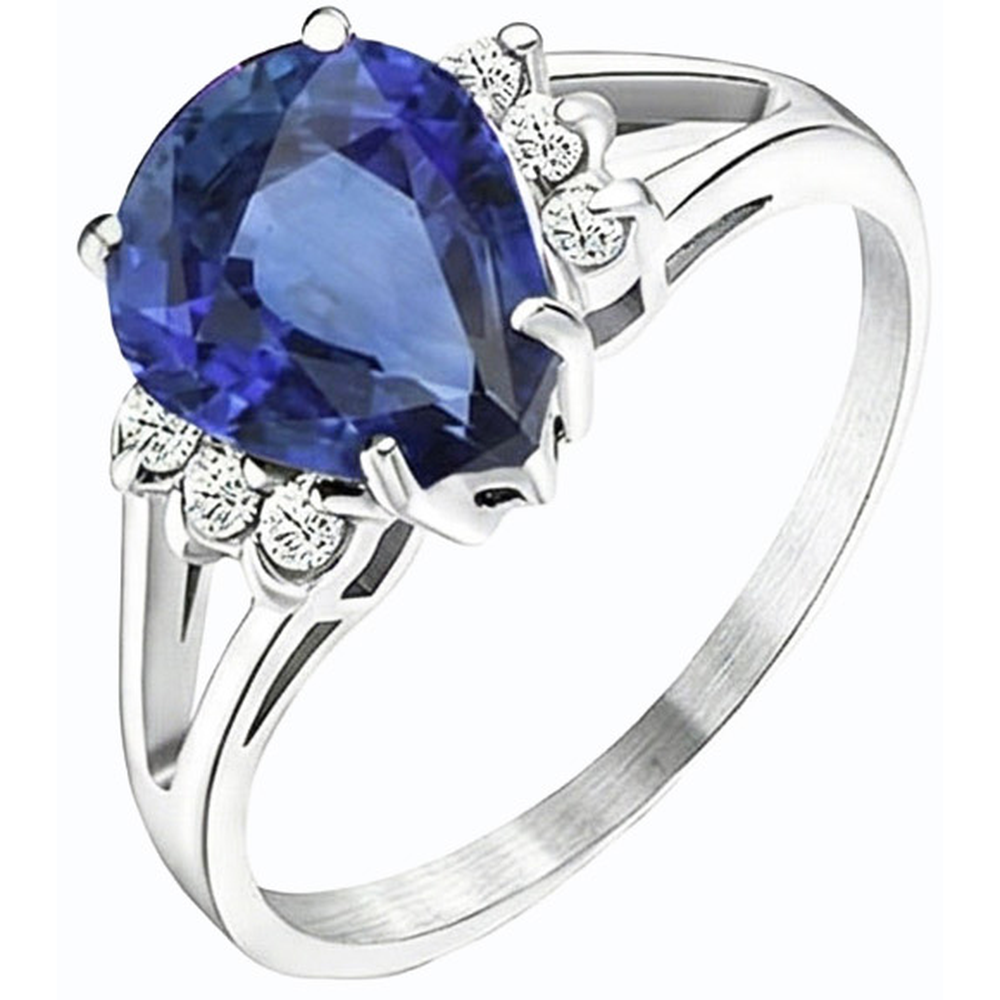 echter round diamant 3.50Karat ring Seitenansicht