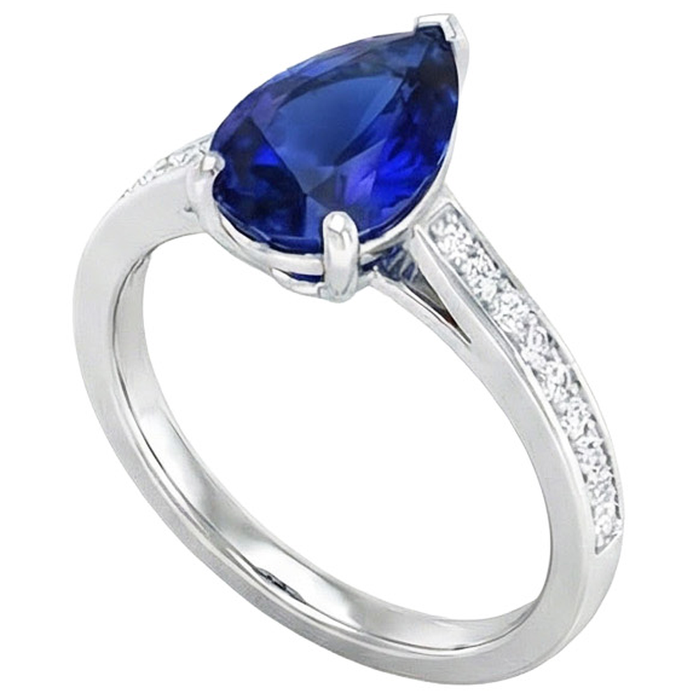 echter round diamant 4.50Karat ring Detailansicht