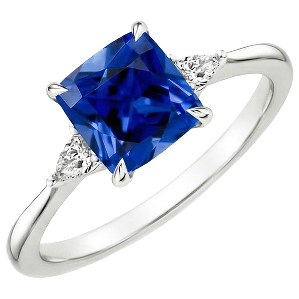 echter round diamant 2.50Karat ring Seitenansicht