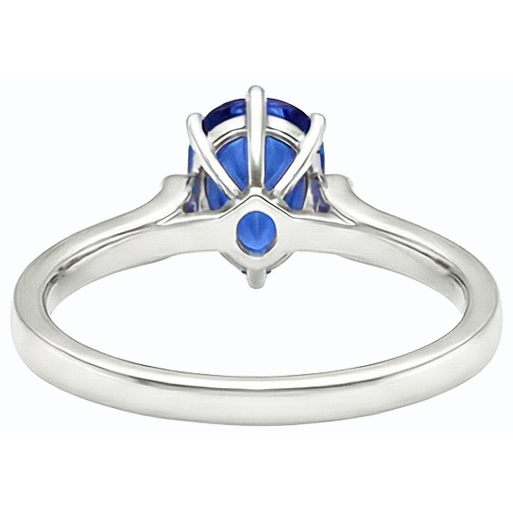 echter round diamant 2Karat ring Detailansicht
