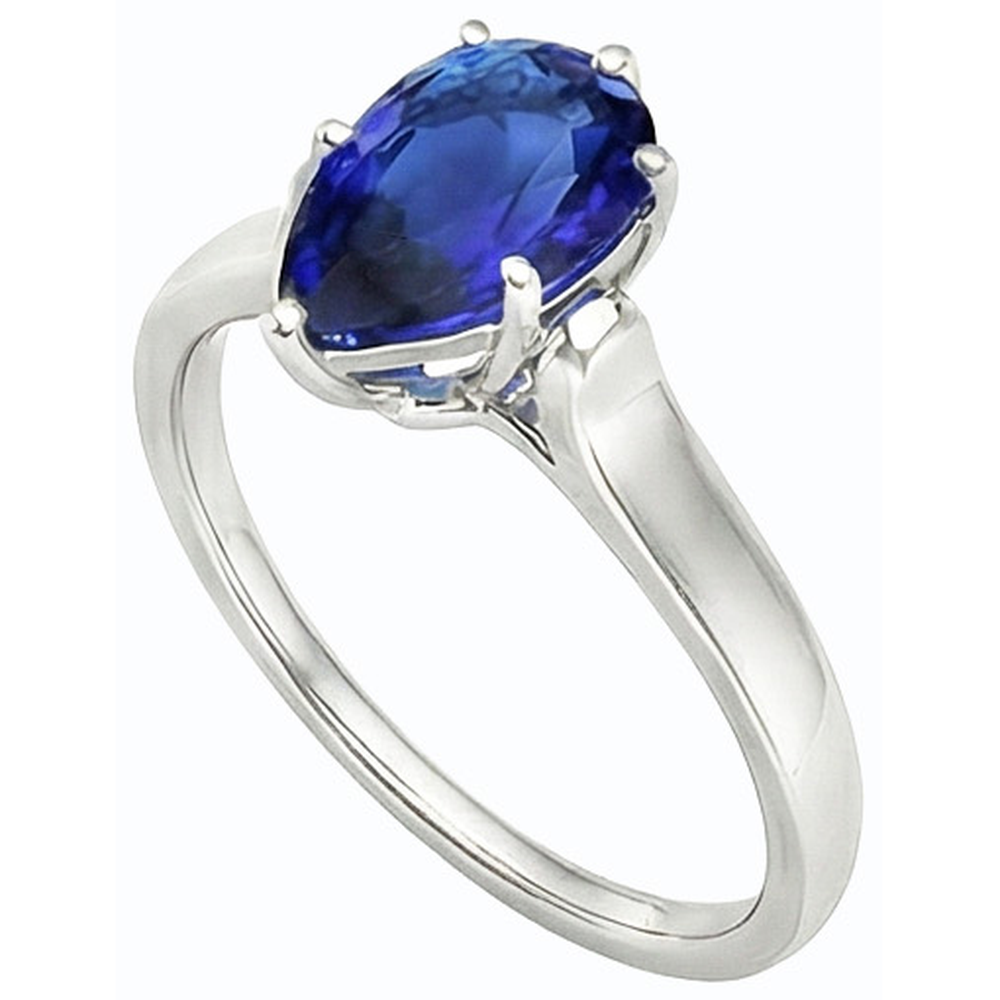 echter round diamant 2Karat ring Draufsicht