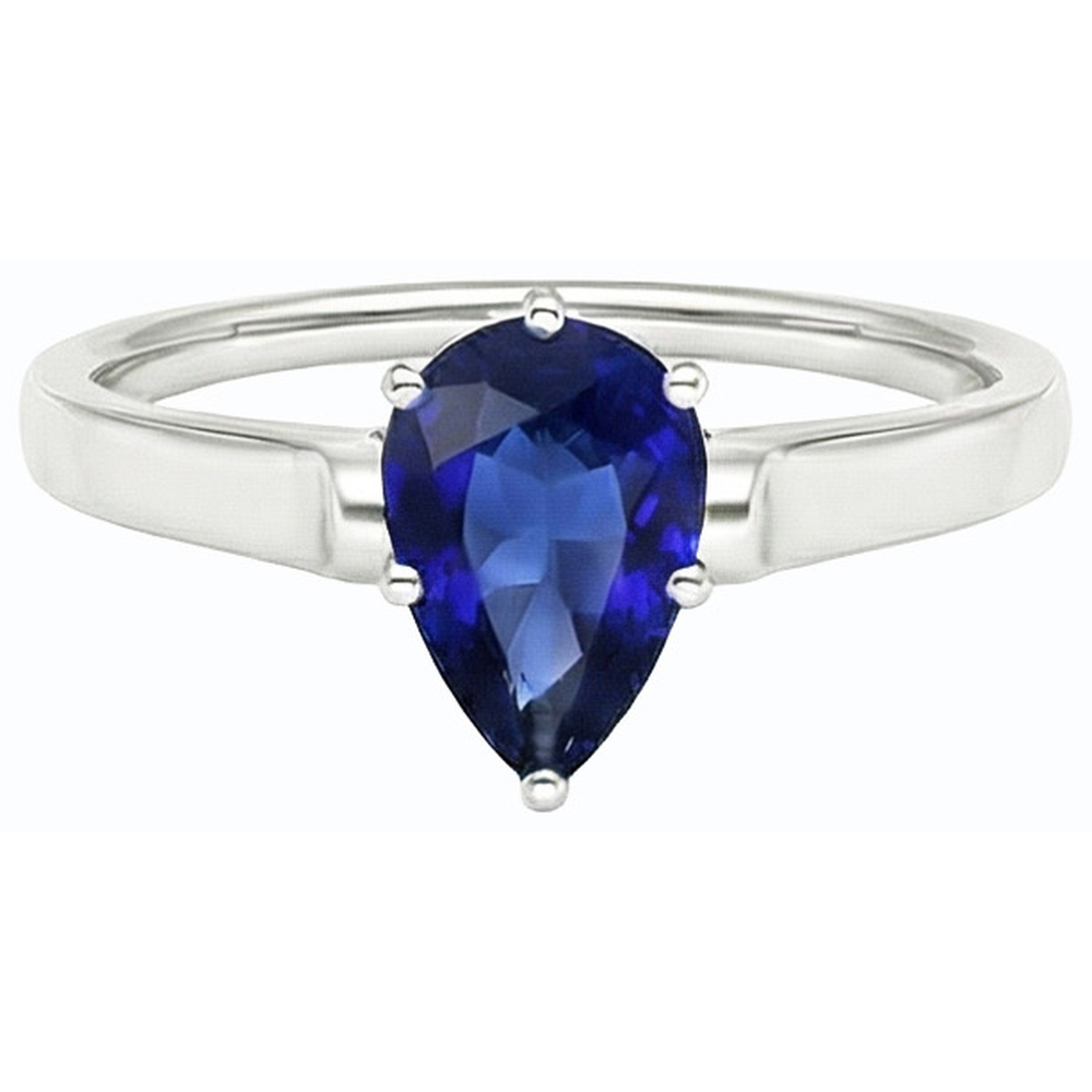 echter round diamant 2Karat ring Profilansicht