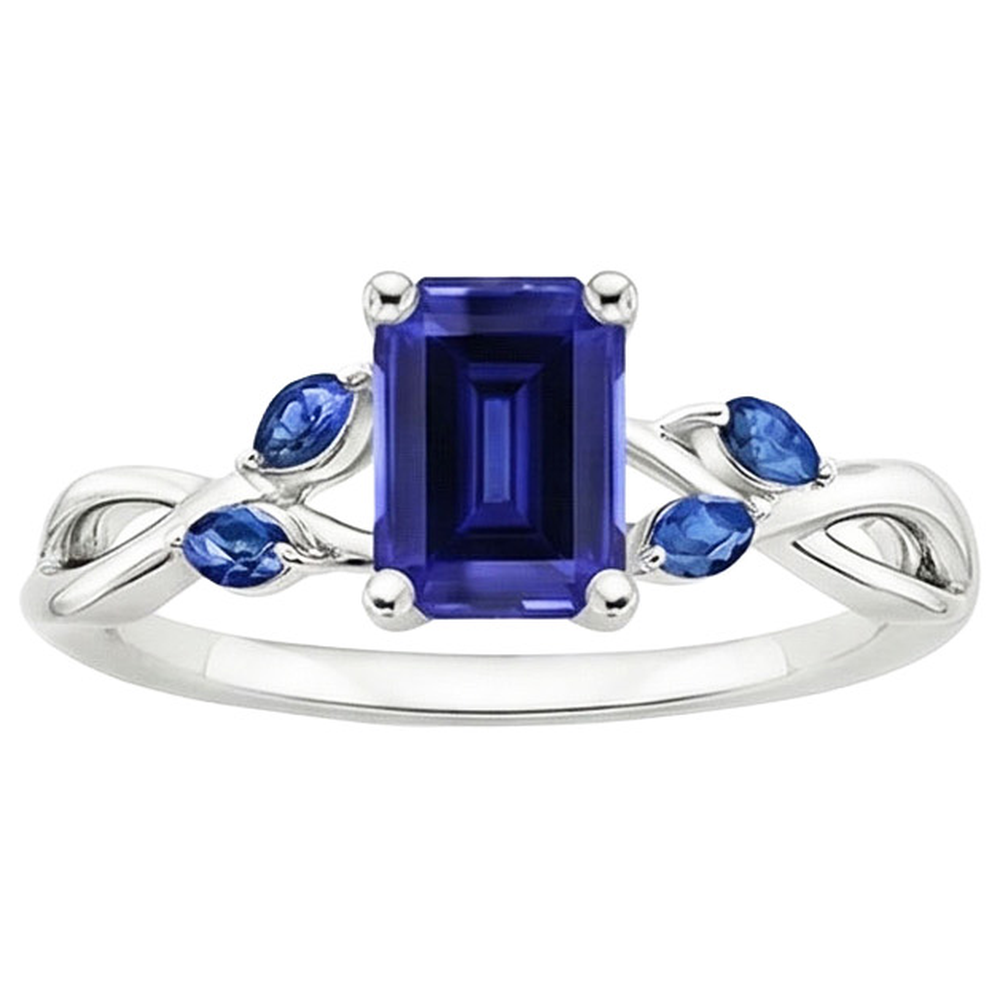 echter marquise diamant 3.50Karat ring Draufsicht