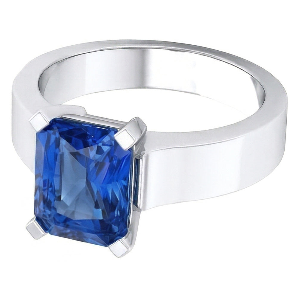 echter radiant diamant 1.50Karat ring Detailansicht