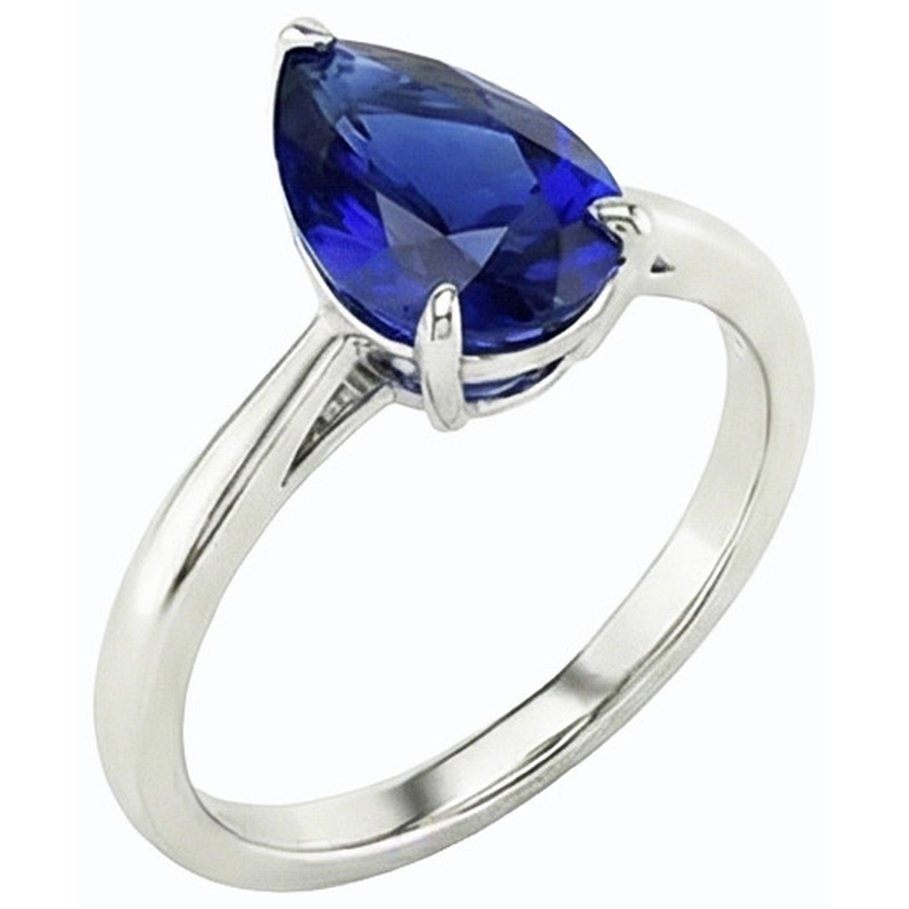 echter round diamant 2.50Karat ring Detailansicht