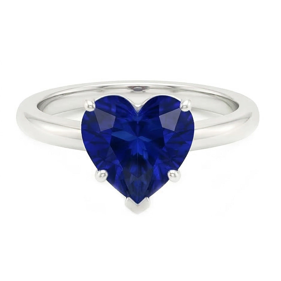 echter round diamant 2Karat ring Seitenansicht