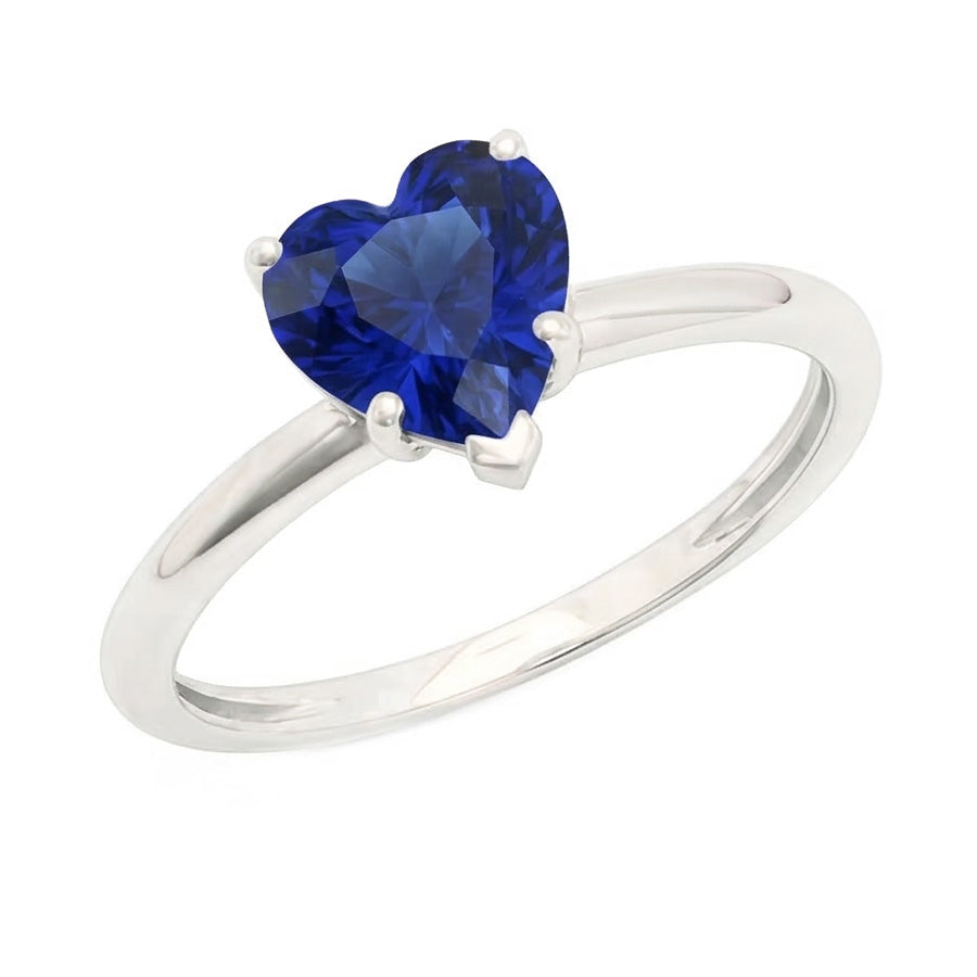 echter round diamant 2Karat ring Draufsicht