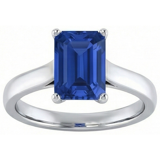 echter round diamant 2Karat ring Vorderansicht