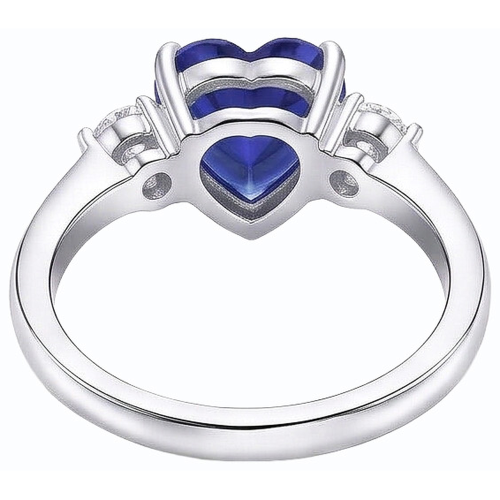 echter round diamant 2.50Karat ring Vorderansicht