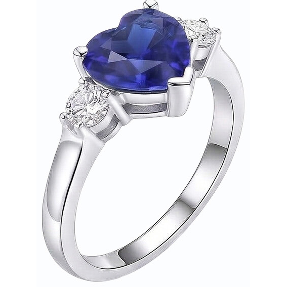 echter round diamant 2.50Karat ring Detailansicht