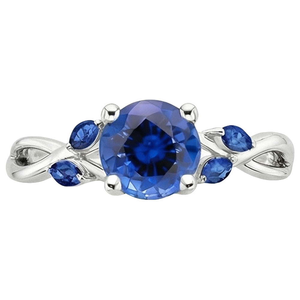 echter marquise diamant 2.50Karat ring Draufsicht