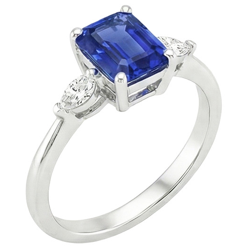 echter marquise diamant 3.50Karat ring Detailansicht