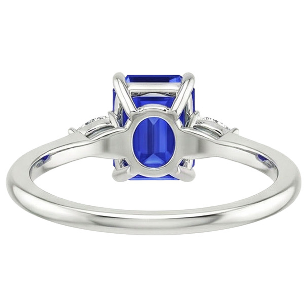echter pear diamant 3.25Karat ring Detailansicht