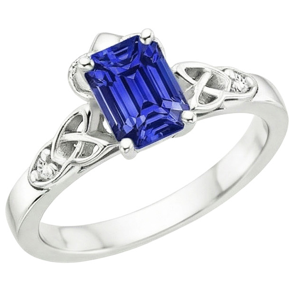 echter round diamant 3.25Karat ring Seitenansicht
